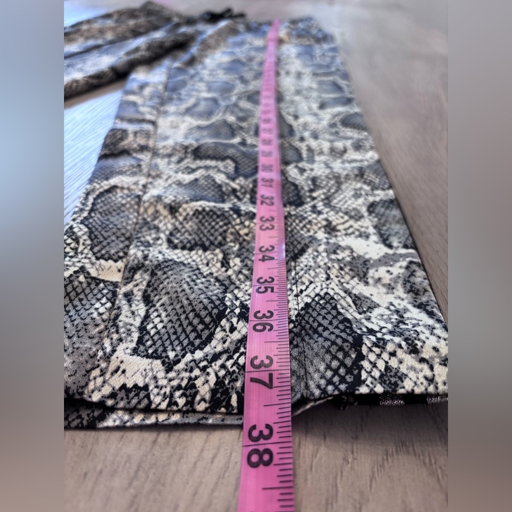 Black Orchid Grey Python Track Suit. Jacket Is Large. Pants are 28. - Picture 11 of 16